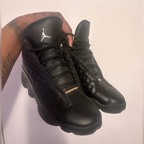 Jordan 13 Gold Glitter, - Picture 1 of 4